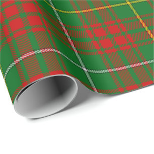 Papel De Regalo Clan Bruce Hunting Tartan