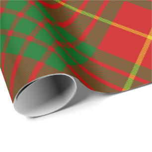 Papel De Regalo Clan Cameron Tartan