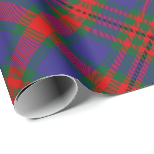 Papel De Regalo Clan Carnegie Tartan (Esquina del rollo)