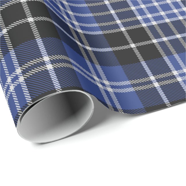 Papel De Regalo Clan Clark Tartan (Esquina del rollo)