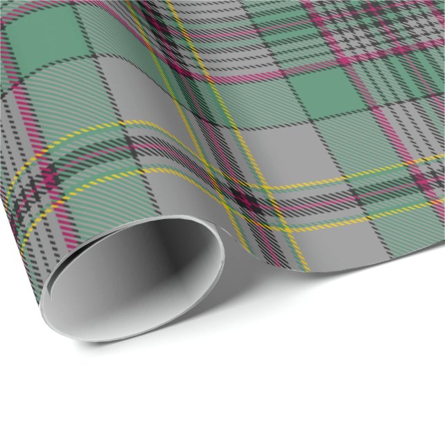 Papel De Regalo Clan Craig Tartan Wrapping Paper (Esquina del rollo)