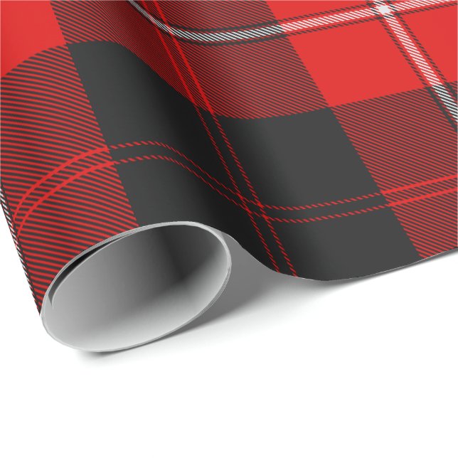 Papel De Regalo Clan Cunningham Tartan (Esquina del rollo)