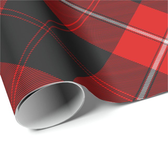 Papel De Regalo Clan Cunningham Tartan (Esquina del rollo)