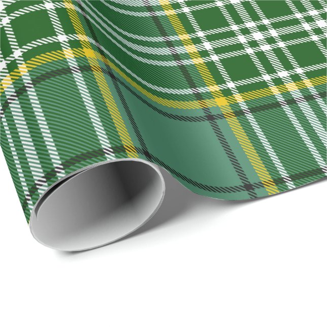 Papel De Regalo Clan Currie Tartan (Esquina del rollo)