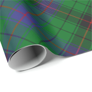 Papel De Regalo Clan Davidson Tartan