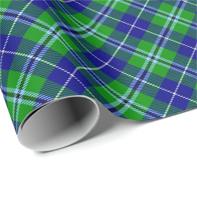 Papel De Regalo Clan Douglas Tartan (Esquina del rollo)