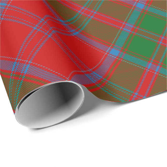 Papel De Regalo Clan Drummond Tartan (Esquina del rollo)