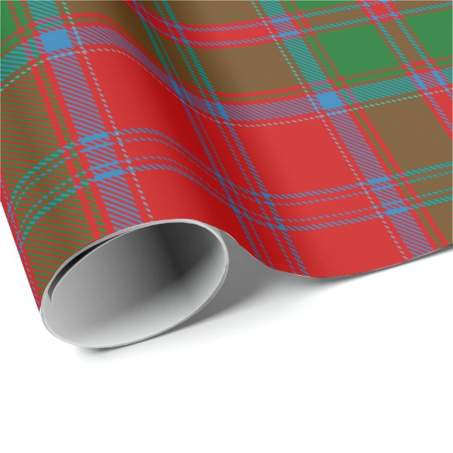 Papel De Regalo Clan Drummond Tartan (Esquina del rollo)