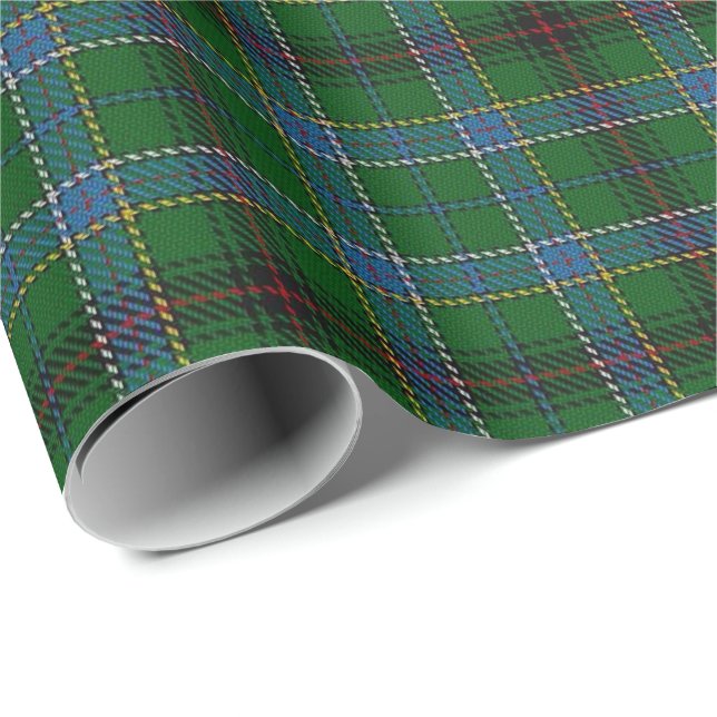 Papel De Regalo Clan Duncan Scottish Tartan (Esquina del rollo)