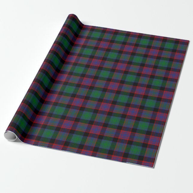 Papel De Regalo Clan escocés Alexander Hunting Tartán Plaid (Desenrollado)