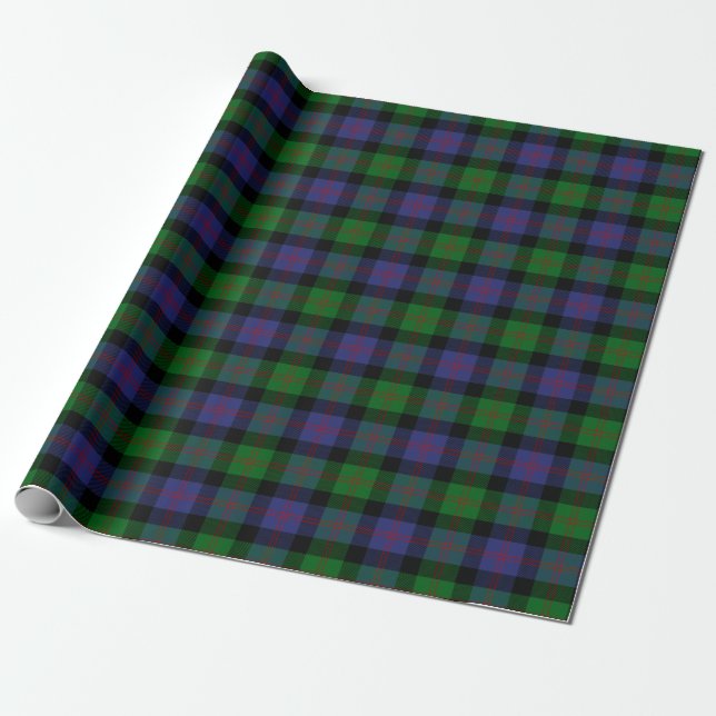 Papel De Regalo Clan escocés Blair Tartan Plaid (Desenrollado)