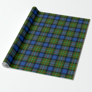 Papel De Regalo Clan escocés Fergusson Tartán Plaid