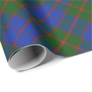Papel De Regalo Clan Escocés Tartán Plaid Pattered