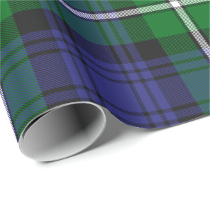 Papel De Regalo Clan Forbes Tartan