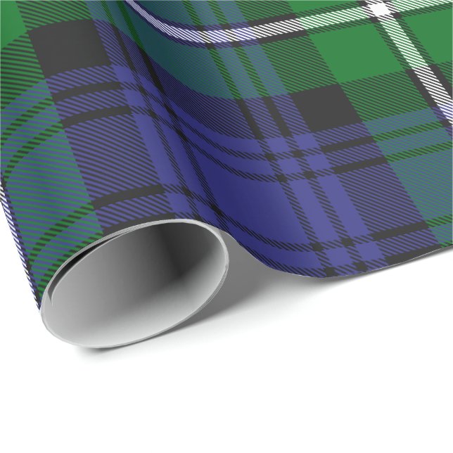 Papel De Regalo Clan Forbes Tartan (Esquina del rollo)