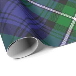 Papel De Regalo Clan Forbes Tartan
