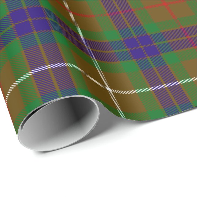 Papel De Regalo Clan Fraser Hunting Tartán (Esquina del rollo)