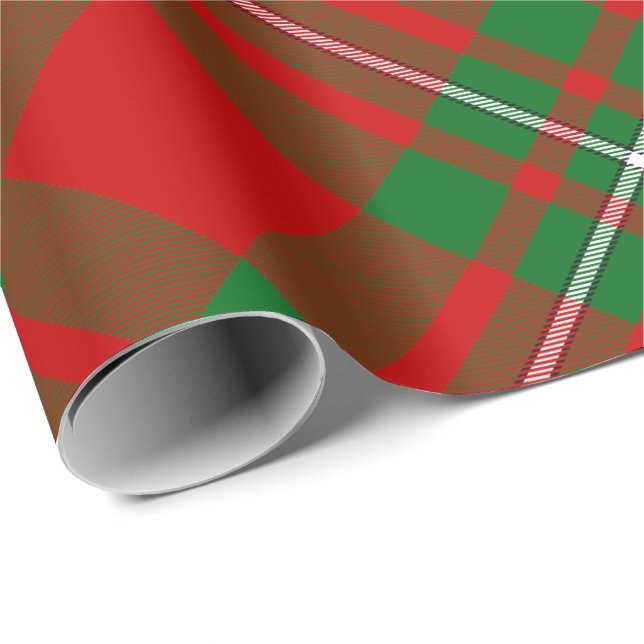 Papel De Regalo Clan Gregor Tartan Wrapping Paper (Esquina del rollo)