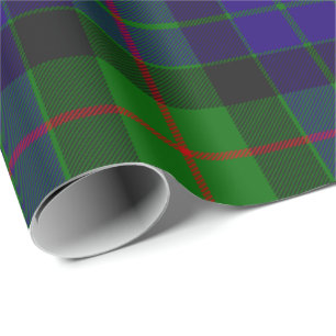 Papel De Regalo Clan Gunn Tartan Wrapping Paper