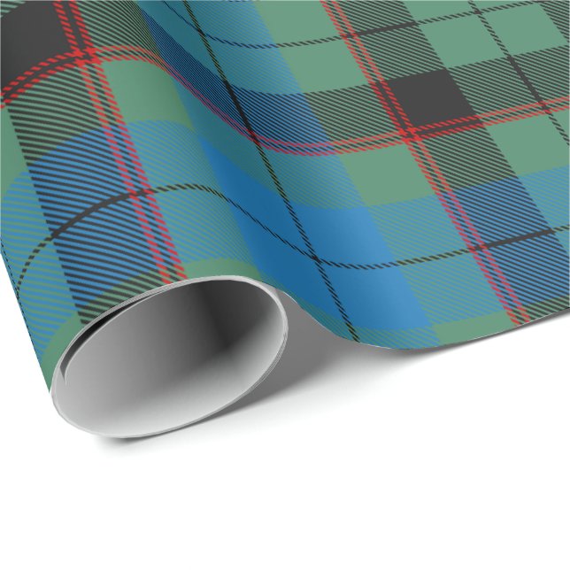 Papel De Regalo Clan Guthrie Tartan (Esquina del rollo)
