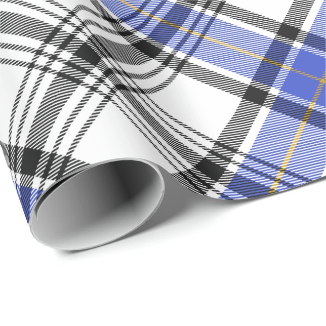 Papel De Regalo Clan Hannay Tartan (Esquina del rollo)