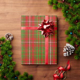 Papel De Regalo Clan Hay Tartán