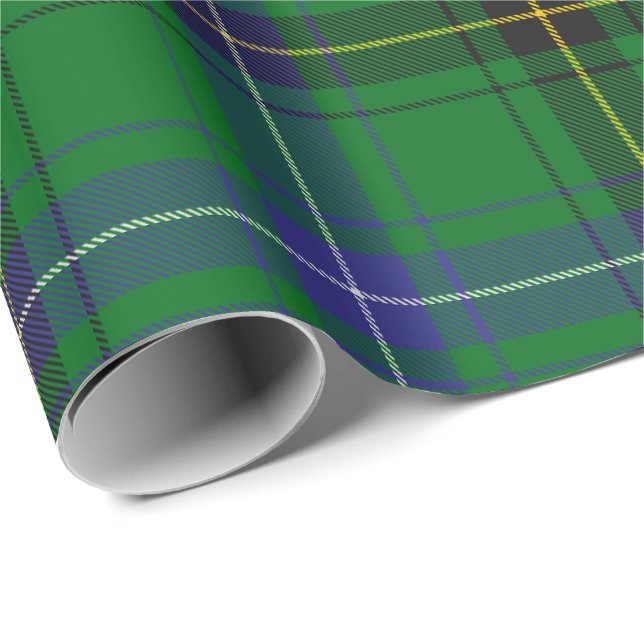 Papel De Regalo Clan Henderson Tartan (Esquina del rollo)