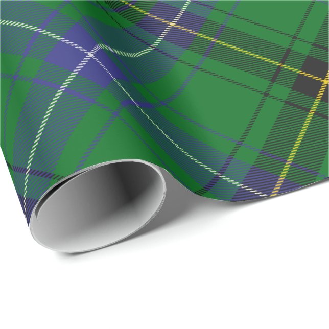 Papel De Regalo Clan Henderson Tartan (Esquina del rollo)