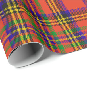 Papel De Regalo Clan Hepburn Tartan