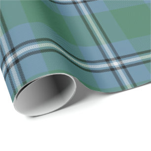 Papel De Regalo Clan Irvine del tartán del tambor