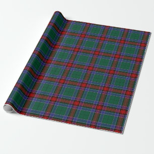 Papel De Regalo Clan Jardine Vestido Tartán Plaid