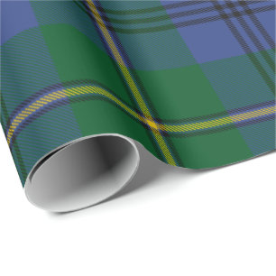 Papel De Regalo Clan Johnston Tartan Wrapping Paper