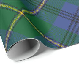 Papel De Regalo Clan Johnston Tartan Wrapping Paper