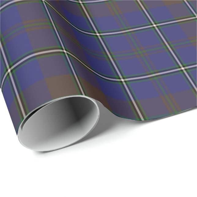 Papel De Regalo Clan Joyce Tartan (Esquina del rollo)