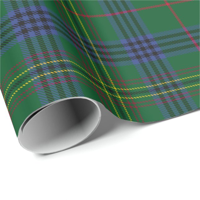 Papel De Regalo Clan Kennedy Tartan (Esquina del rollo)