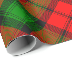 Papel De Regalo Clan Kerr Tartan
