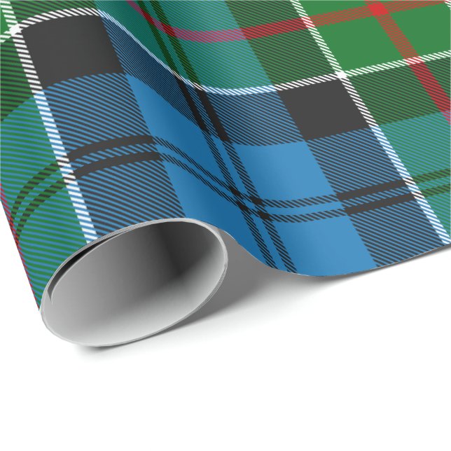 Papel De Regalo Clan Kirkpatrick Tartan (Esquina del rollo)