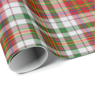 Papel De Regalo Clan MacAlister Vestido Tartan Wrapping Paper