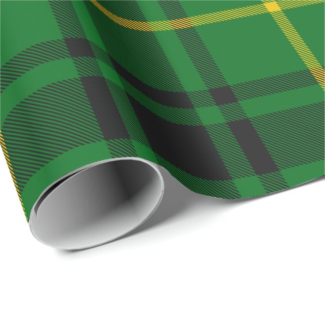 Papel De Regalo Clan MacArthur Tartan (Esquina del rollo)