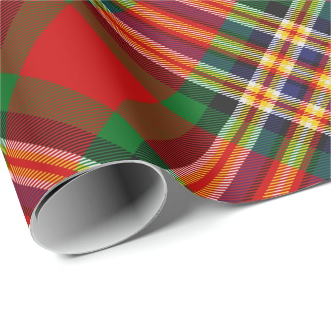 Papel De Regalo Clan MacGill Tartan Wrapping Paper (Esquina del rollo)