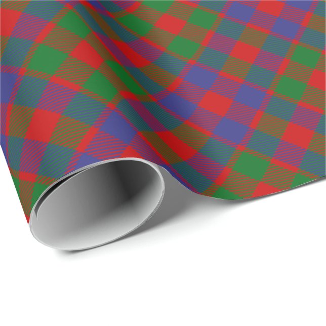 Papel De Regalo Clan MacGowan Tartan (Esquina del rollo)