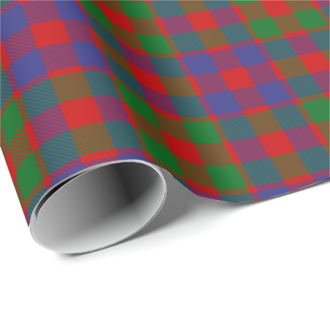 Papel De Regalo Clan MacGowan Tartan (Esquina del rollo)