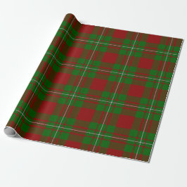 Papel De Regalo Clan MacGregor Tartan