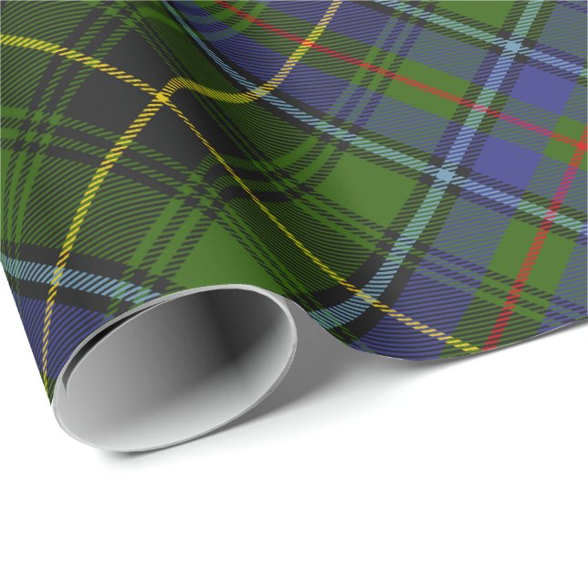 Papel De Regalo Clan MacInnes Tartan (Esquina del rollo)