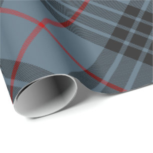 Papel De Regalo Clan MacKay Blue Tartan