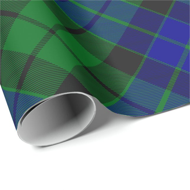 Papel De Regalo Clan MacKay Tartan (Esquina del rollo)