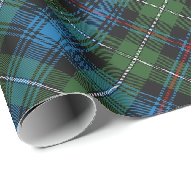 Papel De Regalo Clan MacKenzie Tartan Wrapping Paper (Esquina del rollo)