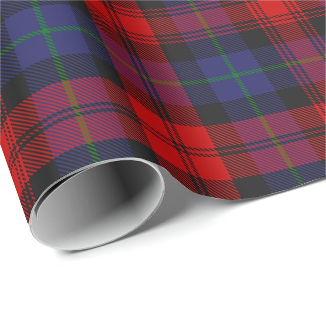 Papel De Regalo Clan MacLachlan Tartan (Esquina del rollo)