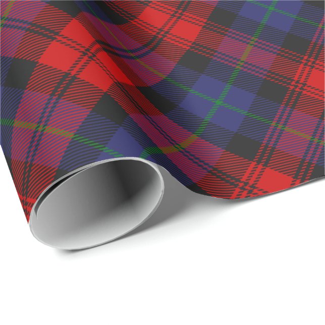 Papel De Regalo Clan MacLachlan Tartan (Esquina del rollo)
