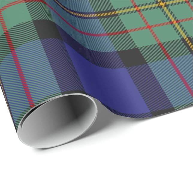 Papel De Regalo Clan MacLaren Tartan (Esquina del rollo)